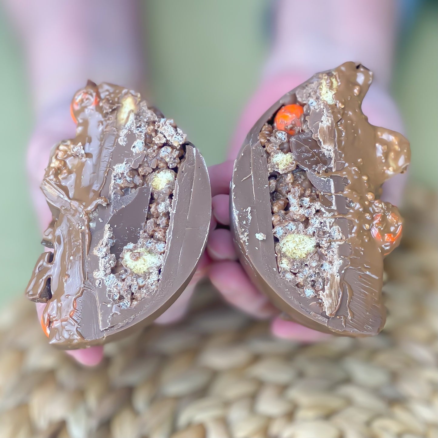 Personalised Chocolate Orange Loaded Egg
