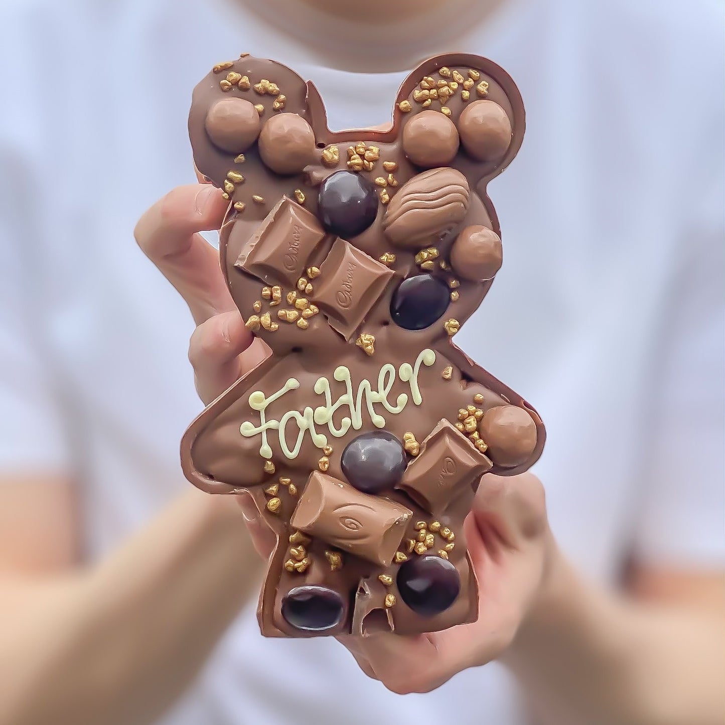 Chocolate Loaded Papa & Baby Bear