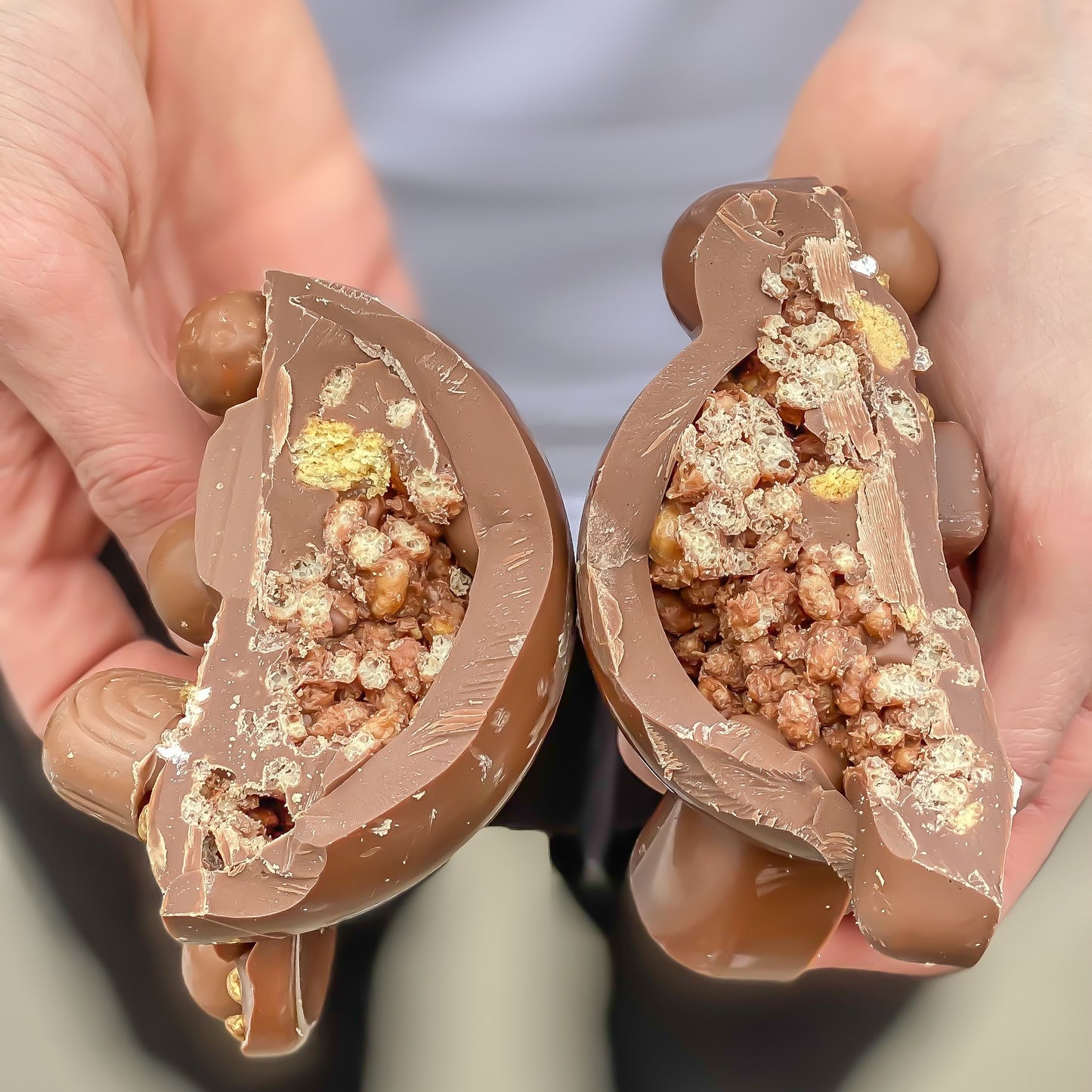 Chocolate Loaded Papa & Baby Bear
