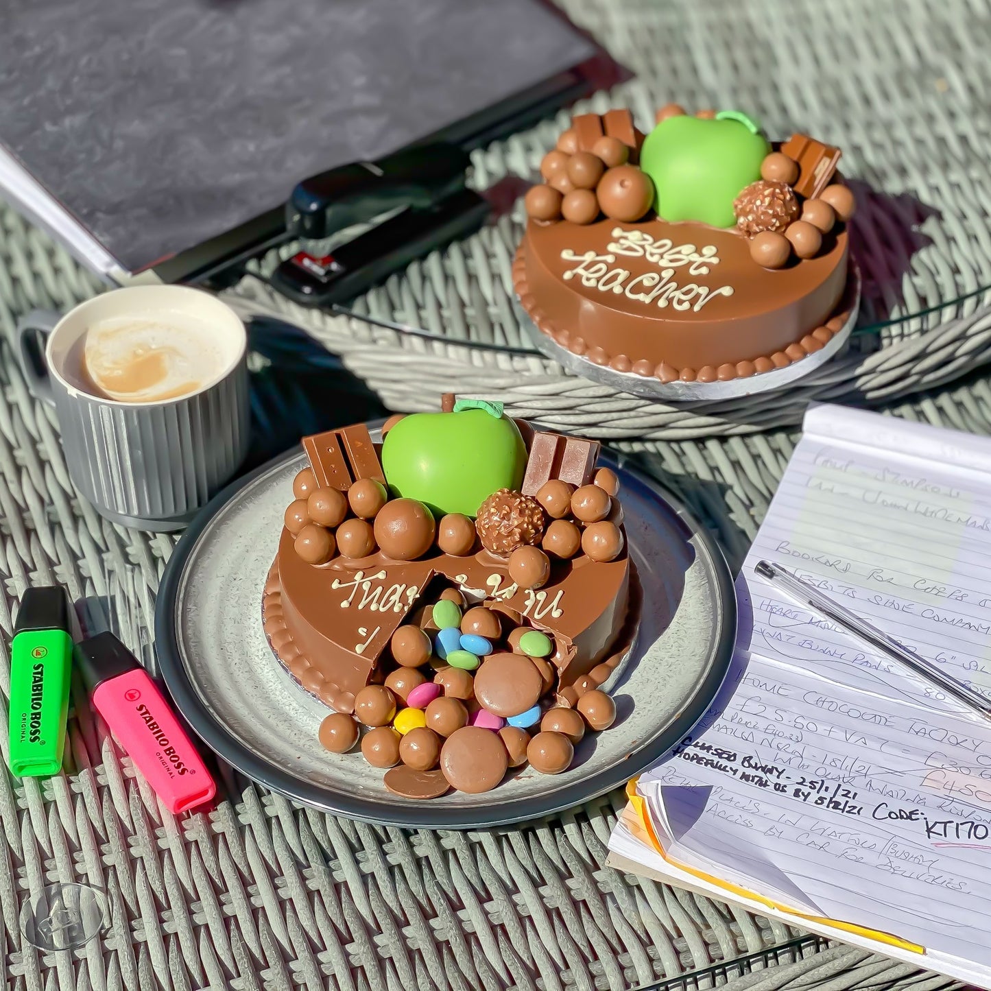 Personalised Mini Teacher Smash Cake
