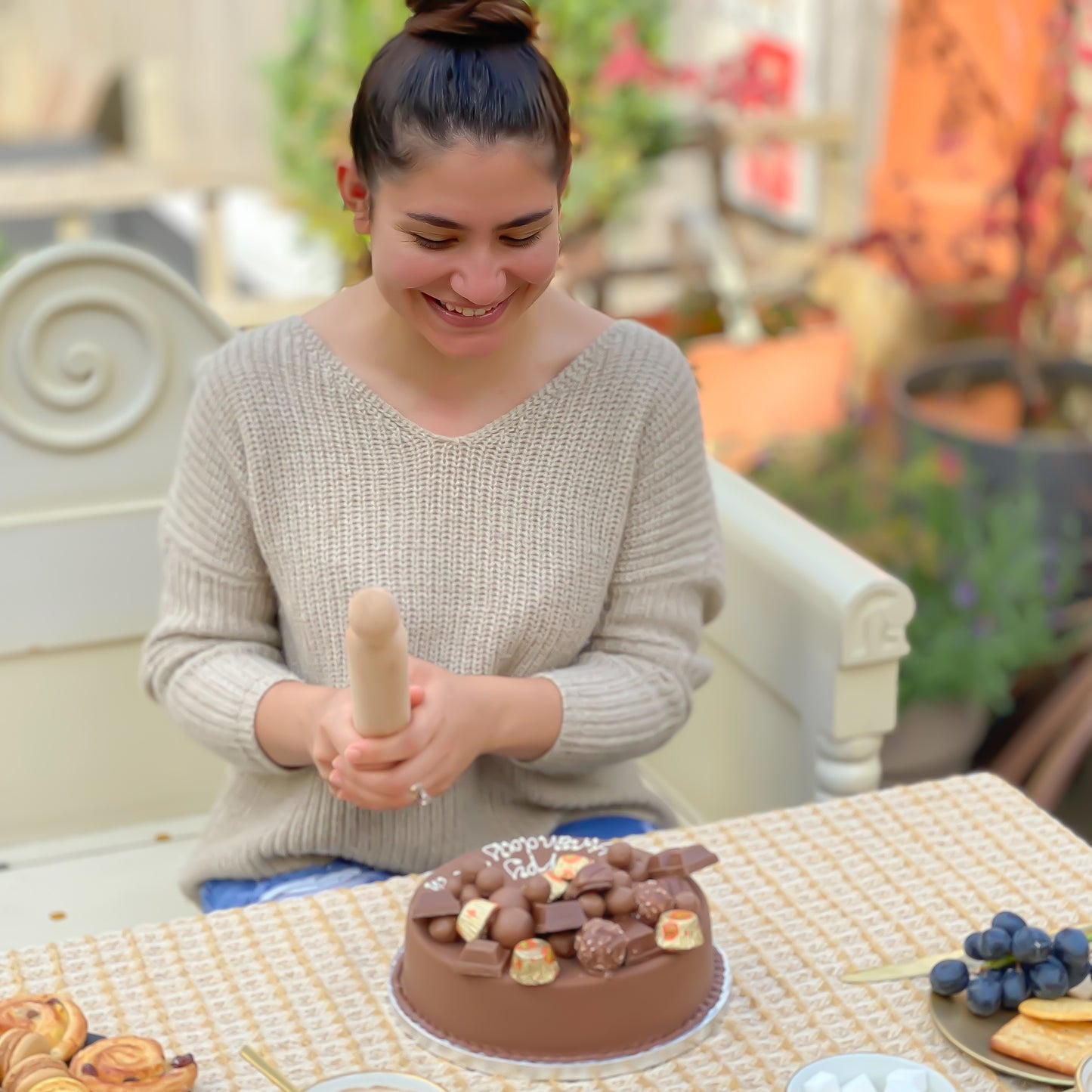 Personalised Chocoholic Smash Cake