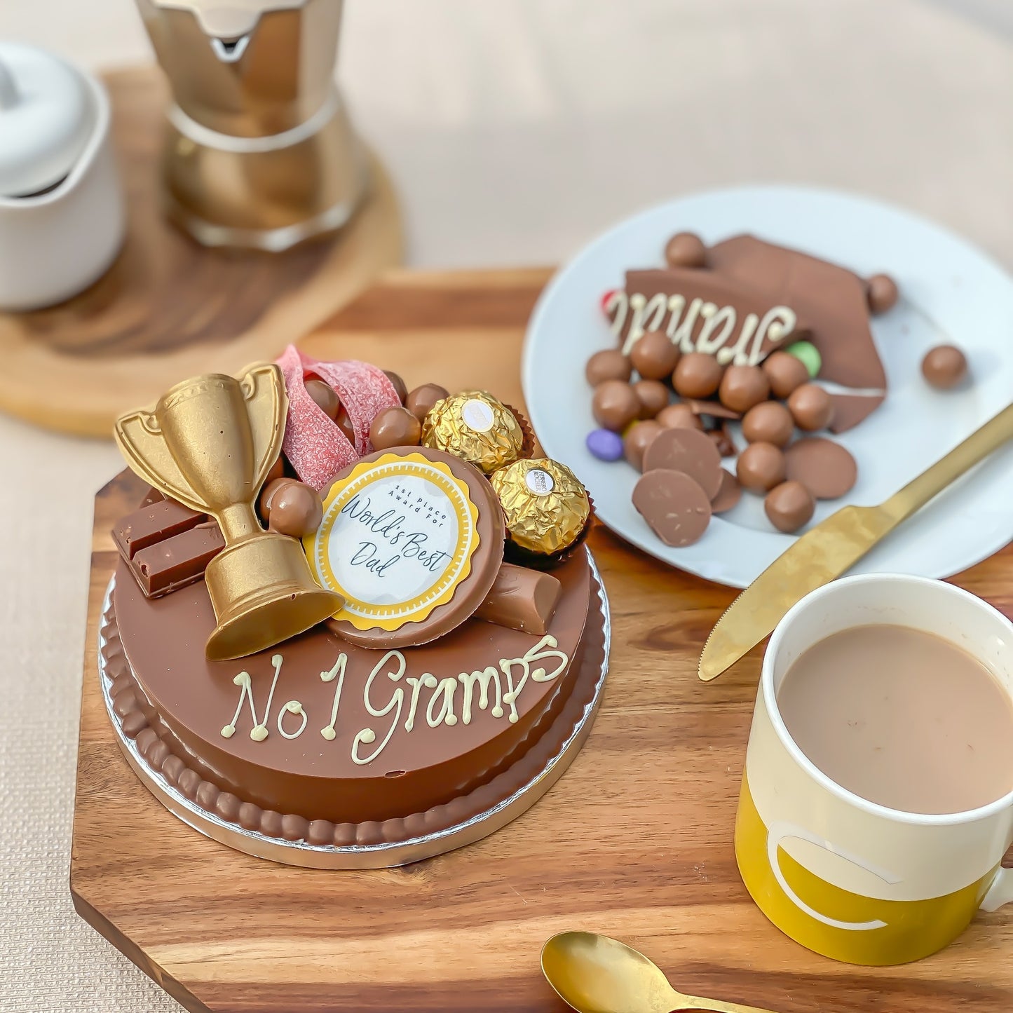 Personalised Mini World’s Best Dad Smash Cake