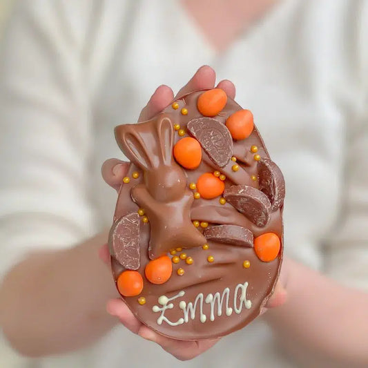 Personalised Chocolate Orange Loaded Egg